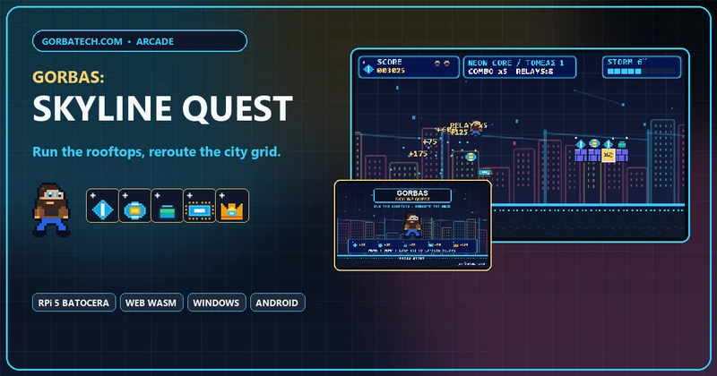Στιγμιότυπο από το GORBAS: SKYLINE QUEST