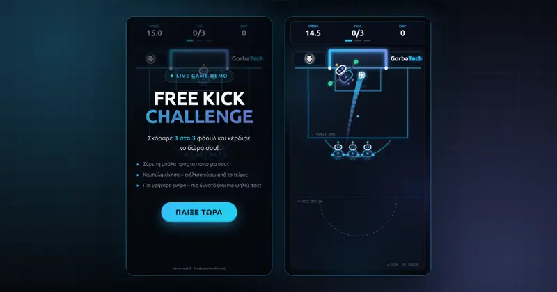 Στιγμιότυπο από το Free Kick Challenge
